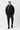 Black ALPPEER Hoodie with Navy Joggers - Full Body