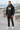Black Camo hoodie with black denim