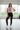 Black leggings yoga studio look