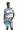 Black male model palm print