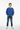 Boy in royal blue
