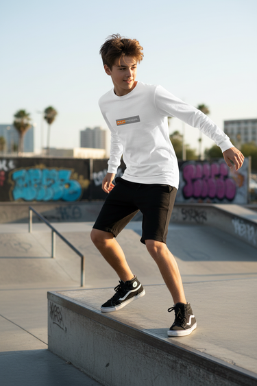 Boy Skate Look - White