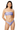 Brunette female model peaceful