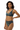 Brunette female model peaceful