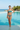 Brunette Infinity Pool