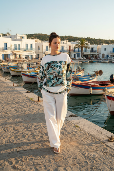 Camo Sweatshirt — Harbor Walk