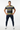 Camo T-Shirt with Navy Joggers - Full Body