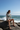 Carbon Grey — Cargo Shorts on Rocky Coast