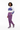 Casual Purple Joggers Front