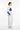 Casual White Cargo Pants Side