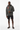 Charcoal ALPPEER Hoodie with Black Boardshorts - Full Body