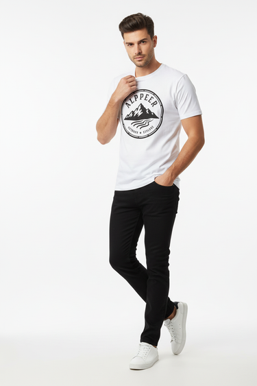 Classic jeans look
