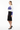 Classy Black Pencil Skirt Side