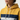 Close-up of the yellow hood and white drawstrings