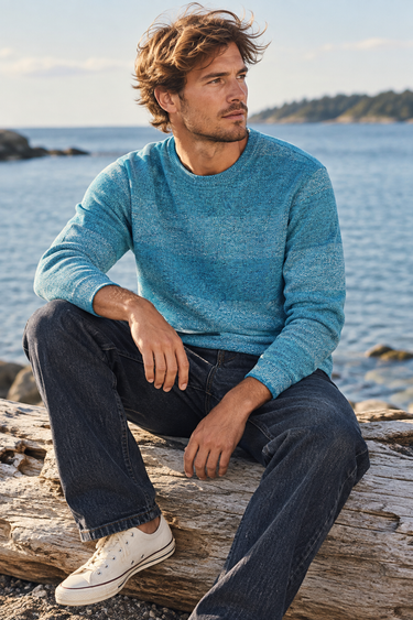 Coastal sweatshirt look 2