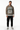 Corrected studio look with solid taupe hoodie sleeves