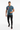 Deep Teal ALPPEER Tee with Black Track Pants - Full Body