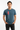 Deep Teal ALPPEER Vertical Logo Tee - Model 2