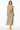 Dress with tan woven belt