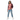 Female Hawaiian model denim look