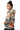 Female model back view over shoulder