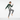 Female model dynamic movement