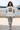 Female-model hoodie editorial at the marina