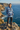 Female model in Ridgeline hoodie at ocean overlook