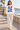 Female model in the white Surfxion sweatshirt
