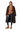 Female model - mountain lifestyle with wool coat
