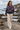 Female model sweatshirt look 4