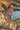 Female model wearing the hoodie with denim shorts