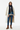 Female model - winter look with wool coat and scarf