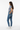 Female side back denim