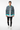 Fit model with exact graffiti stripe bomber