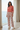 Floral pajama pants with coral long-sleeved top