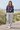 Floral sweatshirt with joggers, boardwalk look 5