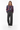 Floral sweatshirt with wide-leg trousers