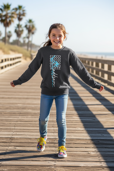 Girl Coastal Look - Dark Heather