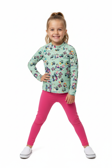 Girl Playful Casual Look