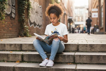 Girl Reading Look