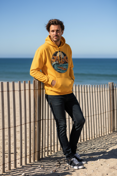 Gold Hoodie Editorial