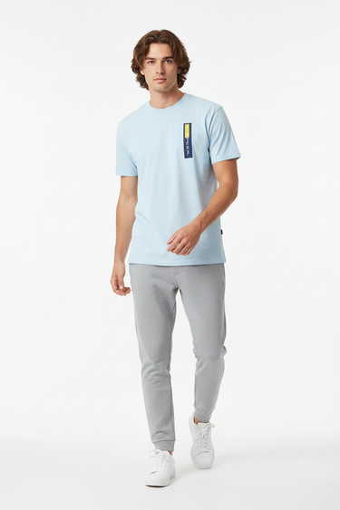 Gray joggers look