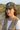Green tiger camo cap editorial look