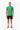 Green Tropical ALPPEER Tee with Black Boardshorts - Full Body
