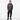 Grey hoodie with cargo pants