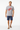 Grey Tee Navy Boardshorts