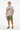 Grey Tee Olive Boardshorts