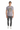Heather grey ALPPEER tropical tee with smile