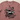 Heather mauve graphic T-shirt close-up